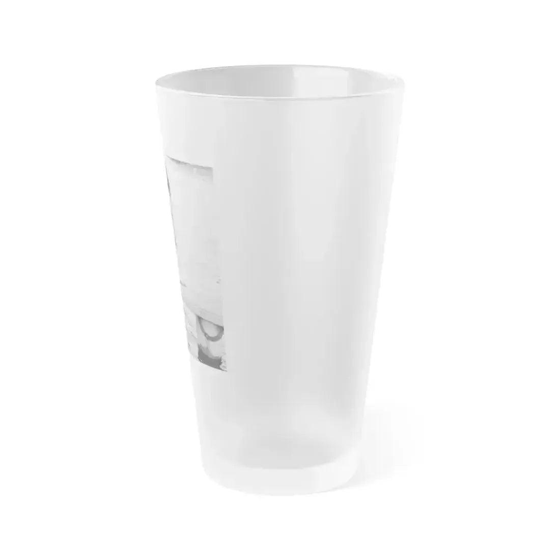 Caroline Munro #352 (Vintage Female Icon) Frosted Pint Glass 16oz - Go Mug Yourself