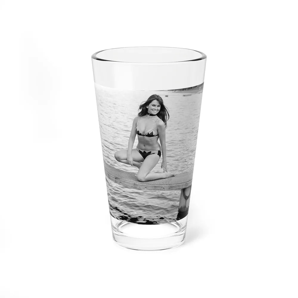 Caroline Munro #352 (Vintage Female Icon) Pint Glass 16oz-16oz-Go Mug Yourself