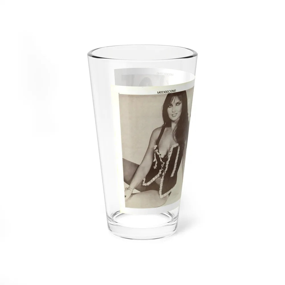 Caroline Munro #356 (Vintage Female Icon) Pint Glass 16oz-Go Mug Yourself