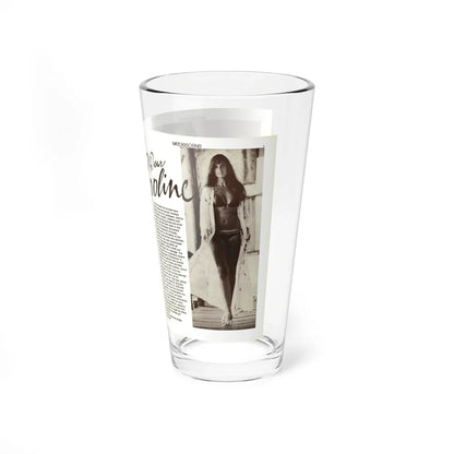 Caroline Munro #356 (Vintage Female Icon) Pint Glass 16oz-Go Mug Yourself