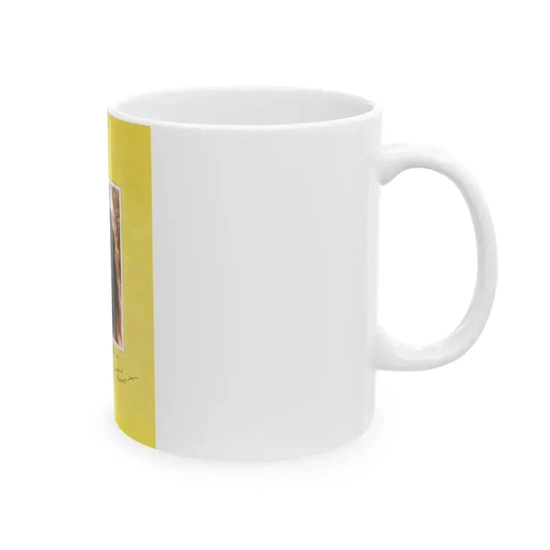 Caroline Munro #358 - Questar Mag. Vol. 2 #3, June '80 (Vintage Female Icon) White Coffee Mug - Go Mug Yourself