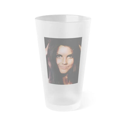 Caroline Munro #359 - Questar Mag. Vol. 2 #3, June '80 (Vintage Female Icon) Frosted Pint Glass 16oz 16oz Frosted - Go Mug Yourself