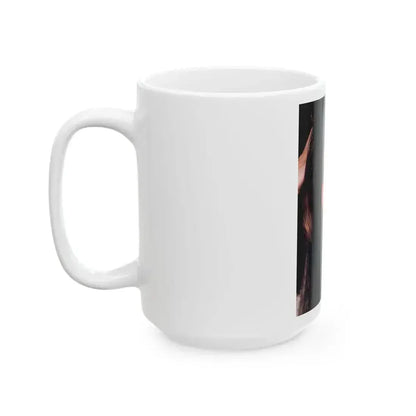 Caroline Munro #359 - Questar Mag. Vol. 2 #3, June '80 (Vintage Female Icon) White Coffee Mug - Go Mug Yourself