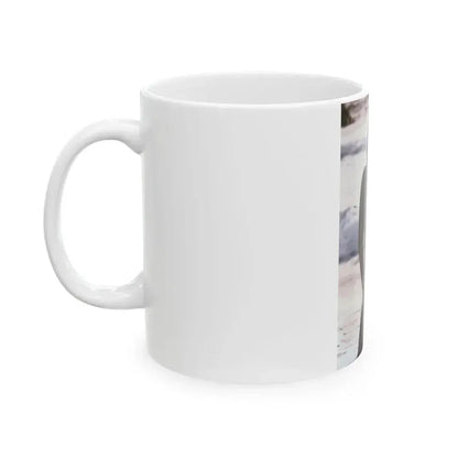 Caroline Munro #360 - Questar Mag. Vol. 2 #3, June '80 (Vintage Female Icon) White Coffee Mug - Go Mug Yourself