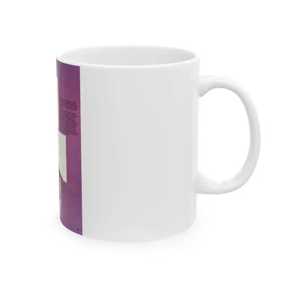 Caroline Munro #362 - Questar Mag. Vol. 2 #3, June '80 (Vintage Female Icon) White Coffee Mug - Go Mug Yourself