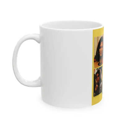 Caroline Munro #364 - Questar Mag. Vol. 2 #3, June '80 (Vintage Female Icon) White Coffee Mug - Go Mug Yourself