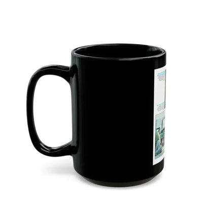 Caroline Munro #366 - Starbust Mag. #24 August '80 (Vintage Female Icon) Black Coffee Mug - Go Mug Yourself