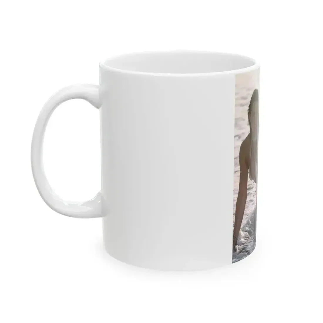 Caroline Munro #367 - Starbust Mag. #24 August '80 (Vintage Female Icon) White Coffee Mug - Go Mug Yourself