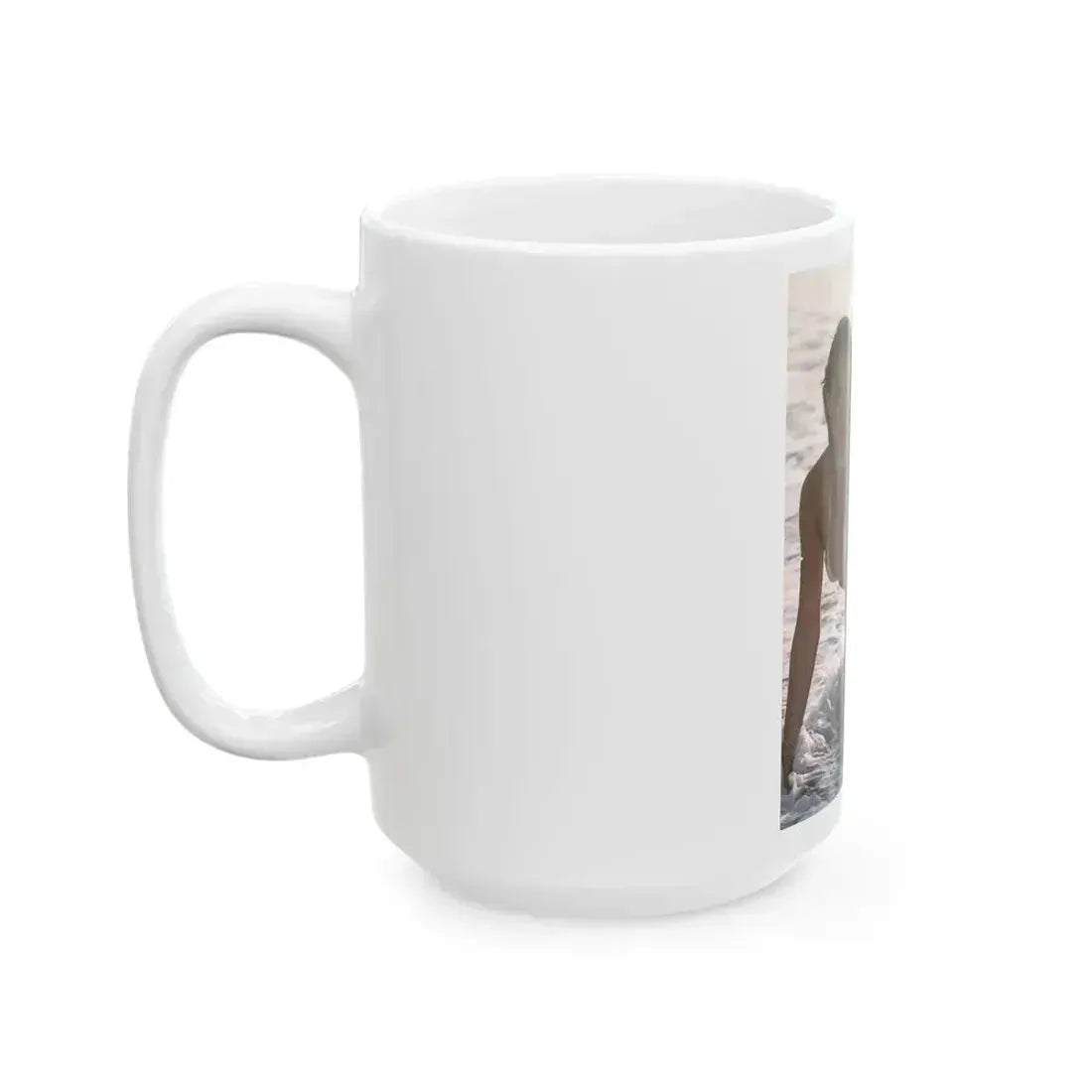 Caroline Munro #367 - Starbust Mag. #24 August '80 (Vintage Female Icon) White Coffee Mug - Go Mug Yourself