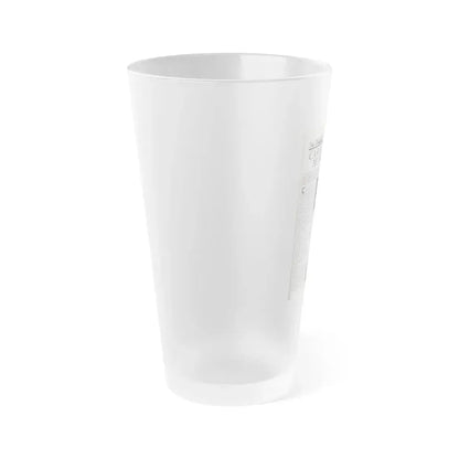 Caroline Munro #368 - Starbust Mag. #24 August '80 (Vintage Female Icon) Frosted Pint Glass 16oz - Go Mug Yourself