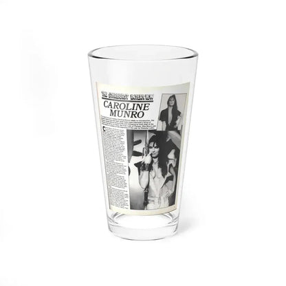 Caroline Munro #368 - Starbust Mag. #24 August '80 (Vintage Female Icon) Pint Glass 16oz 16oz - Go Mug Yourself
