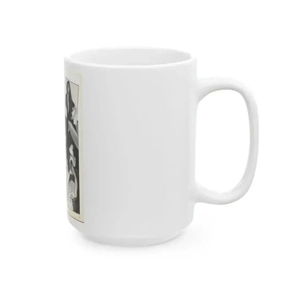 Caroline Munro #368 - Starbust Mag. #24 August '80 (Vintage Female Icon) White Coffee Mug - Go Mug Yourself