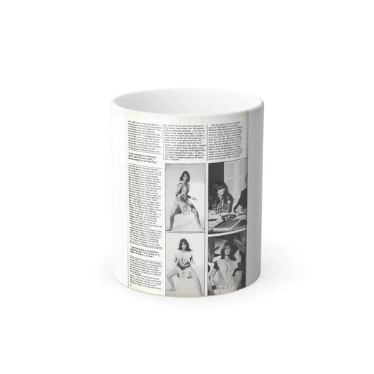 Caroline Munro #369 - Starbust Mag. #24 August '80 (Vintage Female Icon) Color Changing Mug 11oz 11oz - Go Mug Yourself