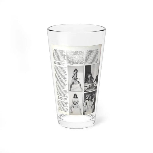 Caroline Munro #369 - Starbust Mag. #24 August '80 (Vintage Female Icon) Pint Glass 16oz 16oz - Go Mug Yourself