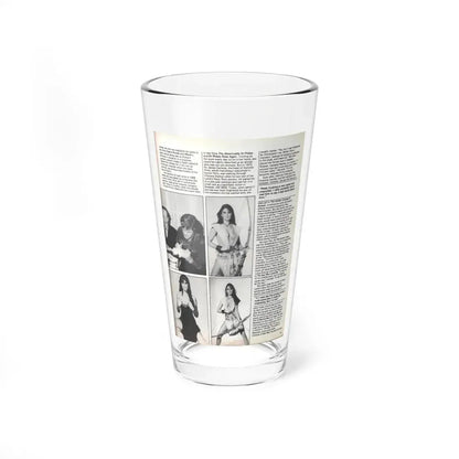 Caroline Munro #370 - Starbust Mag. #24 August '80 (Vintage Female Icon) Pint Glass 16oz 16oz - Go Mug Yourself