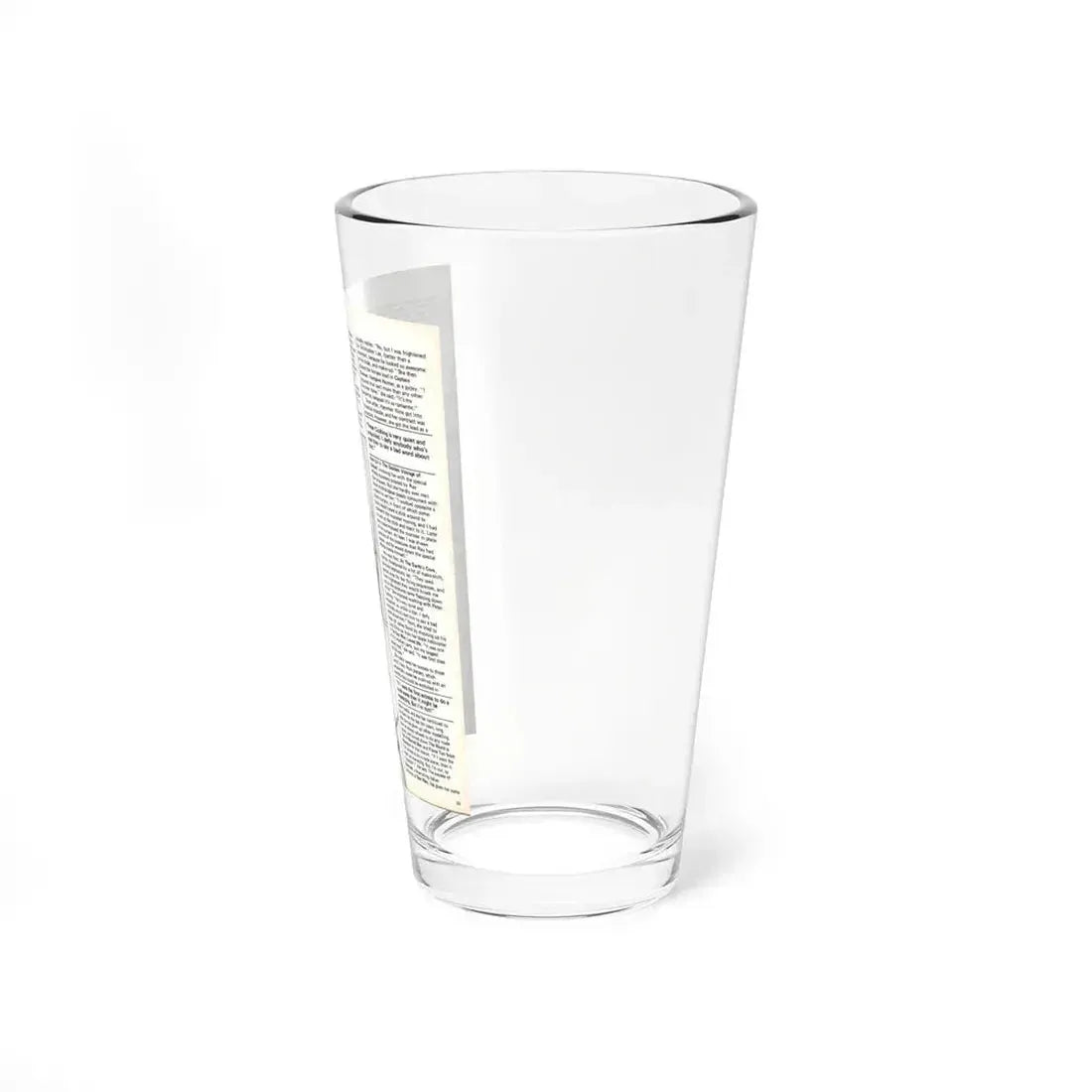 Caroline Munro #370 - Starbust Mag. #24 August '80 (Vintage Female Icon) Pint Glass 16oz - Go Mug Yourself