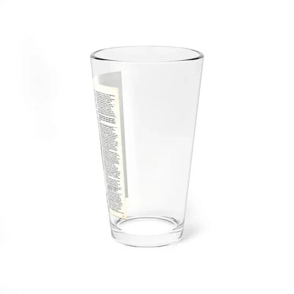 Caroline Munro #370 - Starbust Mag. #24 August '80 (Vintage Female Icon) Pint Glass 16oz - Go Mug Yourself