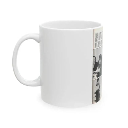 Caroline Munro #370 - Starbust Mag. #24 August '80 (Vintage Female Icon) White Coffee Mug - Go Mug Yourself