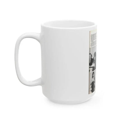 Caroline Munro #370 - Starbust Mag. #24 August '80 (Vintage Female Icon) White Coffee Mug - Go Mug Yourself