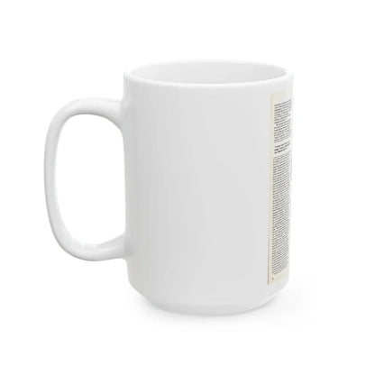 Caroline Munro #371 - Starbust Mag. #24 August '80 (Vintage Female Icon) White Coffee Mug - Go Mug Yourself