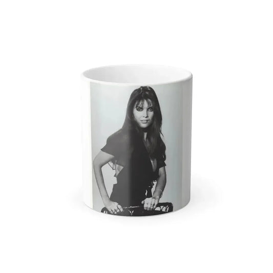 Caroline Munro #382 (Vintage Female Icon) Color Changing Mug 11oz 11oz - Go Mug Yourself