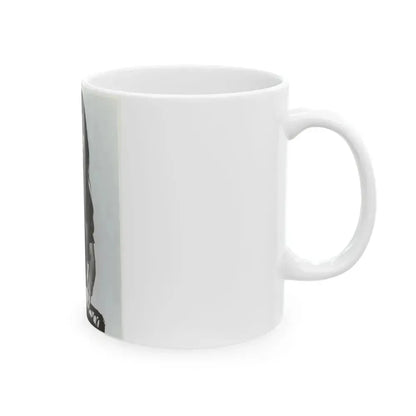 Caroline Munro #382 (Vintage Female Icon) White Coffee Mug - Go Mug Yourself