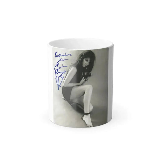 Caroline Munro #384 (Vintage Female Icon) Color Changing Mug 11oz 11oz - Go Mug Yourself