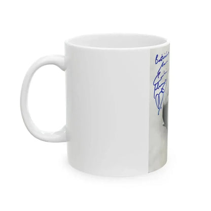 Caroline Munro #384 (Vintage Female Icon) White Coffee Mug - Go Mug Yourself