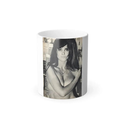 Caroline Munro #39 (Vintage Female Icon) Color Changing Mug 11oz 11oz - Go Mug Yourself