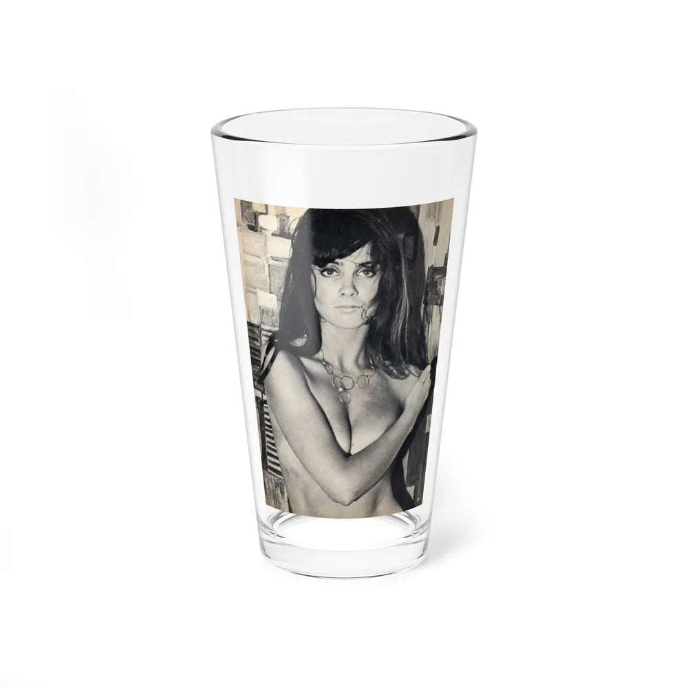 Caroline Munro #39 (Vintage Female Icon) Pint Glass 16oz-16oz-Go Mug Yourself