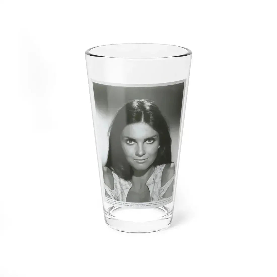 Caroline Munro #395 (Vintage Female Icon) Pint Glass 16oz 16oz - Go Mug Yourself