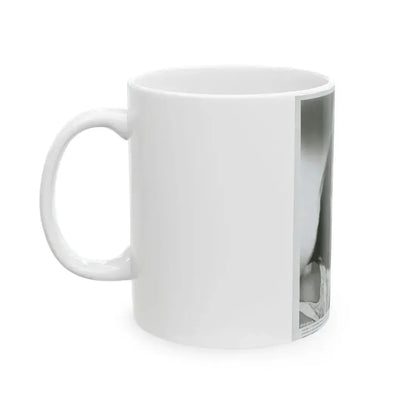 Caroline Munro #395 (Vintage Female Icon) White Coffee Mug - Go Mug Yourself