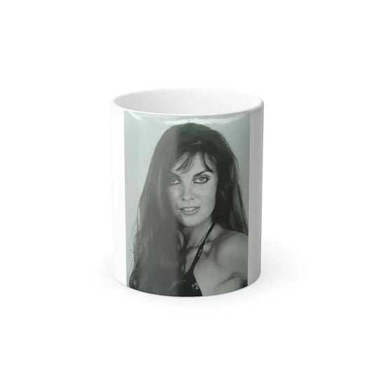 Caroline Munro #398 (Vintage Female Icon) Color Changing Mug 11oz 11oz - Go Mug Yourself