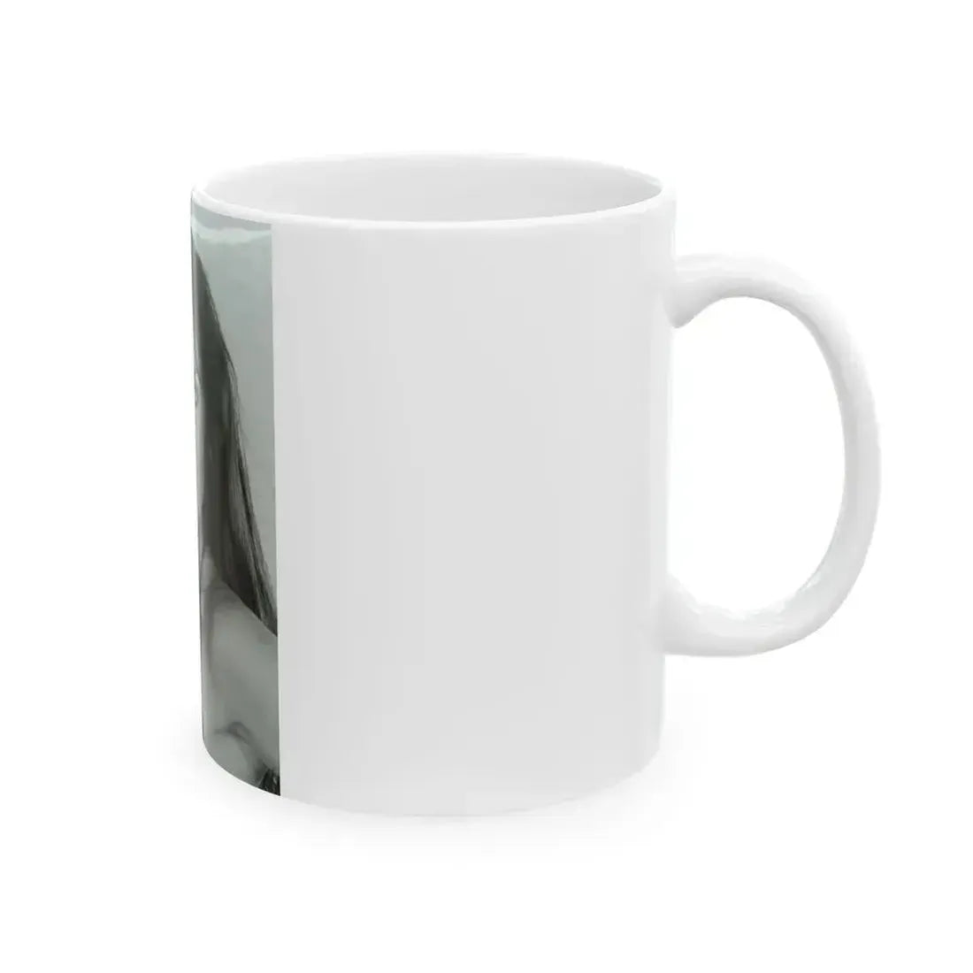 Caroline Munro #398 (Vintage Female Icon) White Coffee Mug - Go Mug Yourself