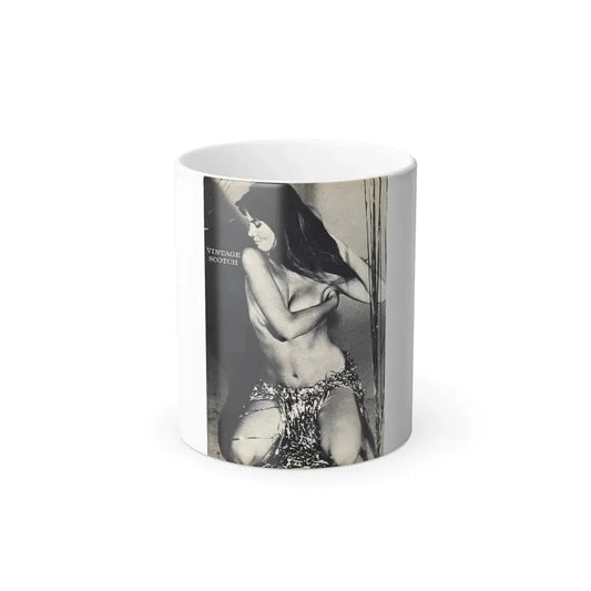 Caroline Munro #40 (Vintage Female Icon) Color Changing Mug 11oz 11oz - Go Mug Yourself