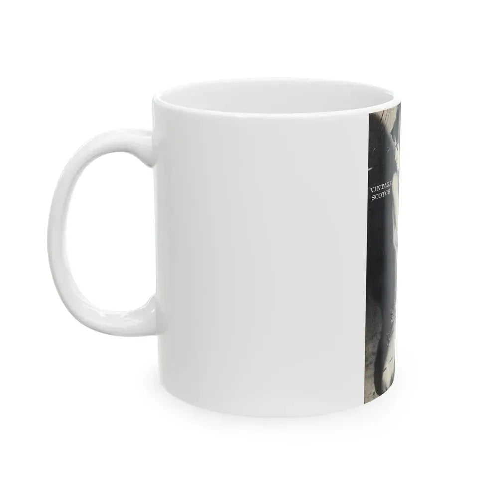 Caroline Munro #40 (Vintage Female Icon) White Coffee Mug - Go Mug Yourself