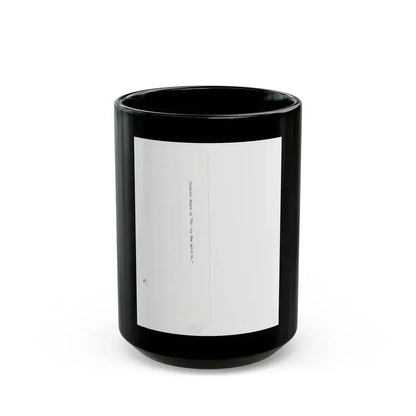 Caroline Munro #409 - 8x10 B&W Full Body in 2-Piece Bikini Photo Original from 1977 1 (Vintage Female Icon) Black Coffee Mug 15oz - Go Mug Yourself