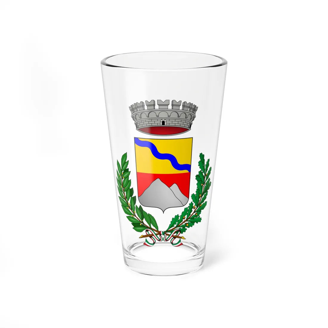 Carona-Stemma (Italy) (Coat of Arms) Pint Glass 16oz 16oz - Go Mug Yourself