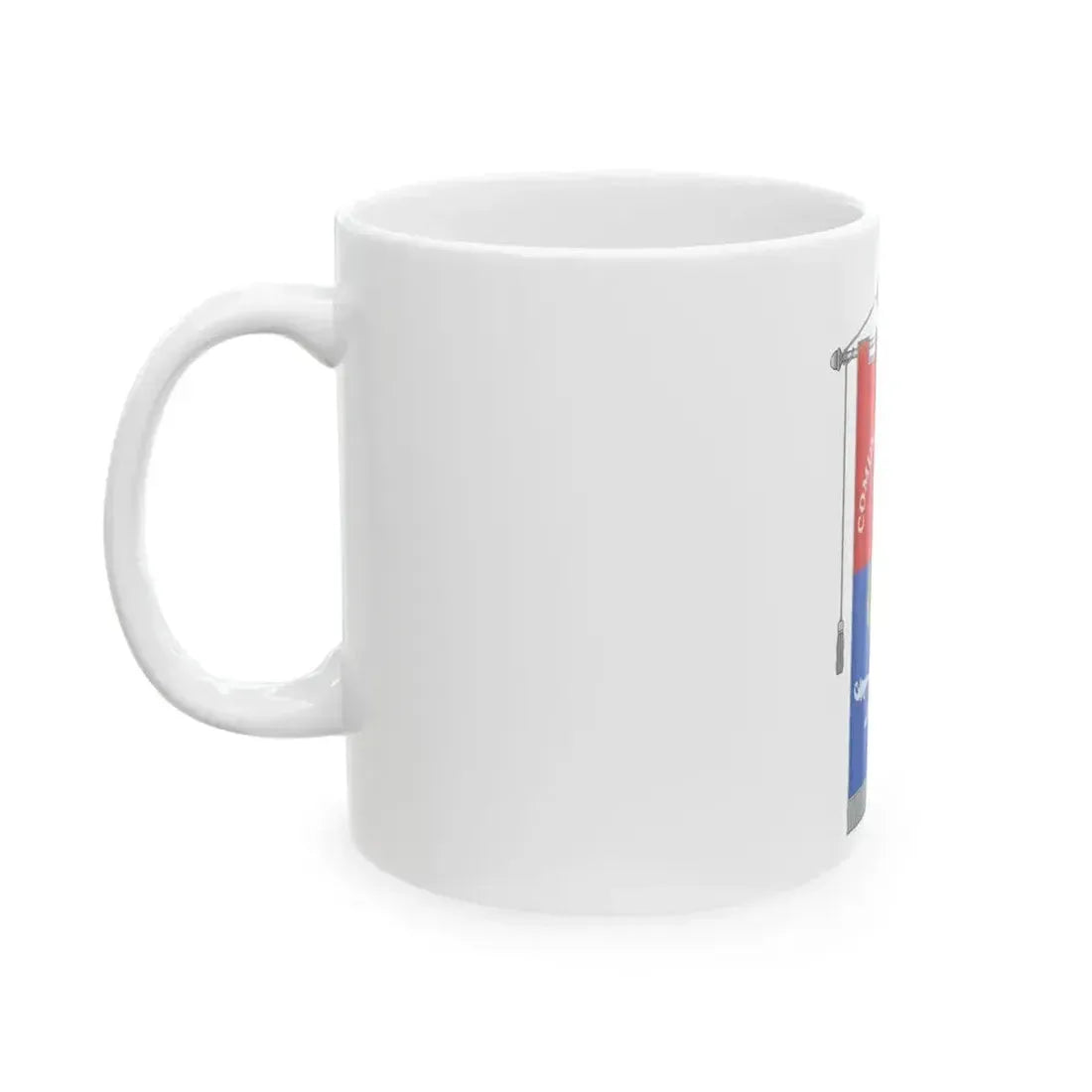 Carpiano-Gonfalone (Italy) White Coffee Mug - Go Mug Yourself