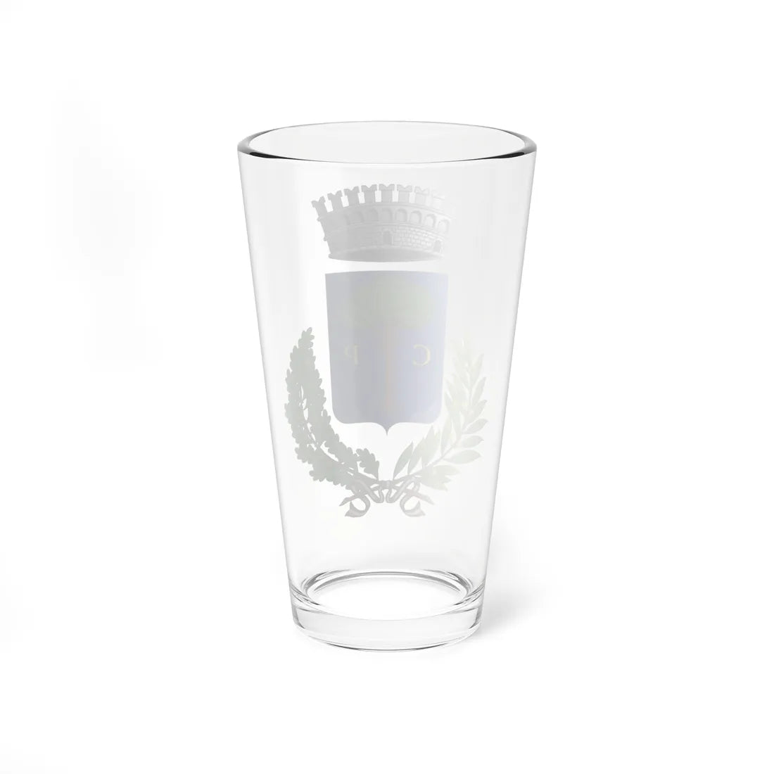 Carpignano Salentino-Stemma (Italy) (Coat of Arms) Pint Glass 16oz - Go Mug Yourself