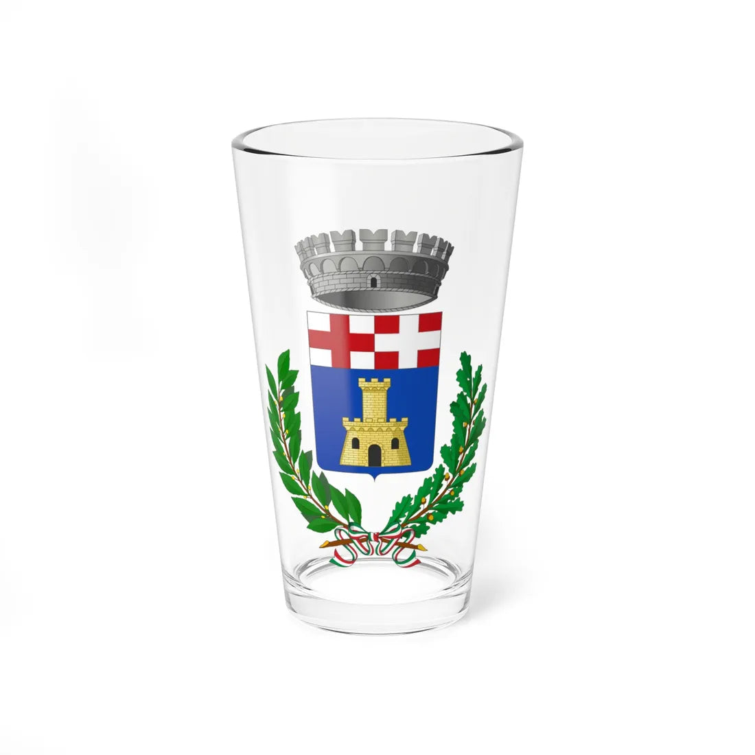 Carrega Ligure-Stemma (Italy) (Coat of Arms) Pint Glass 16oz 16oz - Go Mug Yourself