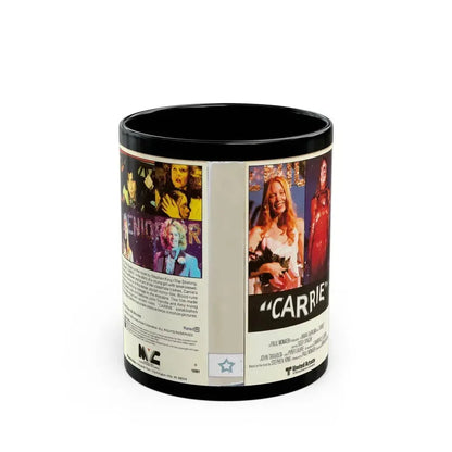 CARRIE (VHS COVER) - Black Coffee Mug 11oz - Go Mug Yourself