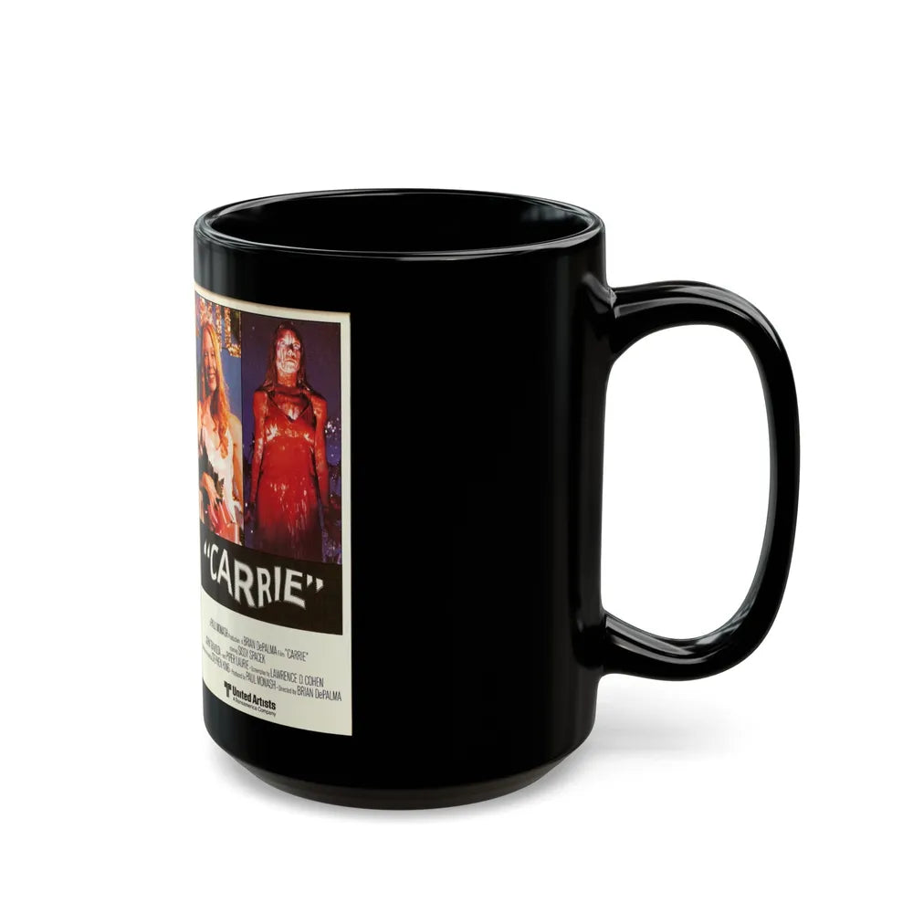 CARRIE (VHS COVER) - Black Coffee Mug-Go Mug Yourself