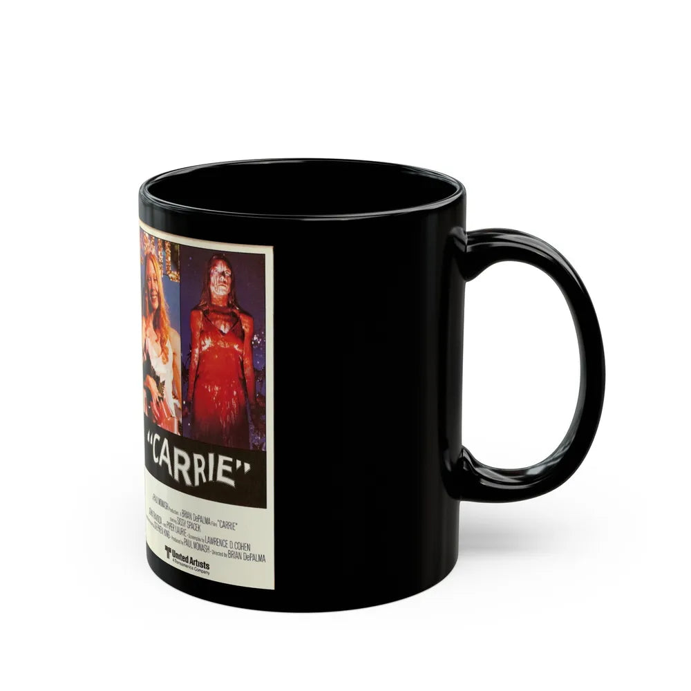 CARRIE (VHS COVER) - Black Coffee Mug-Go Mug Yourself