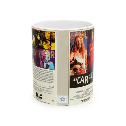 CARRIE (VHS COVER) - White Coffee Mug 11oz - Go Mug Yourself