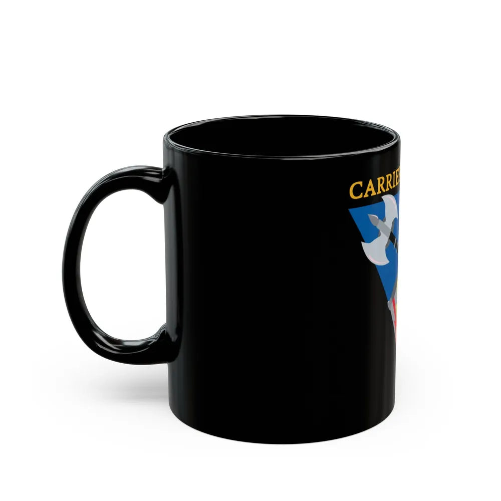 Carrier Air Wing 3 (U.S. Navy) Black Coffee Mug-Go Mug Yourself