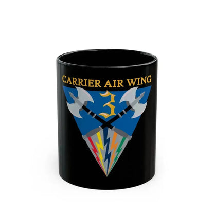 Carrier Air Wing 3 (U.S. Navy) Black Coffee Mug 11oz - Go Mug Yourself