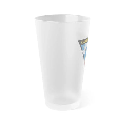 Carrier Air Wing 3 (U.S. Navy) Frosted Pint Glass 16oz - Go Mug Yourself
