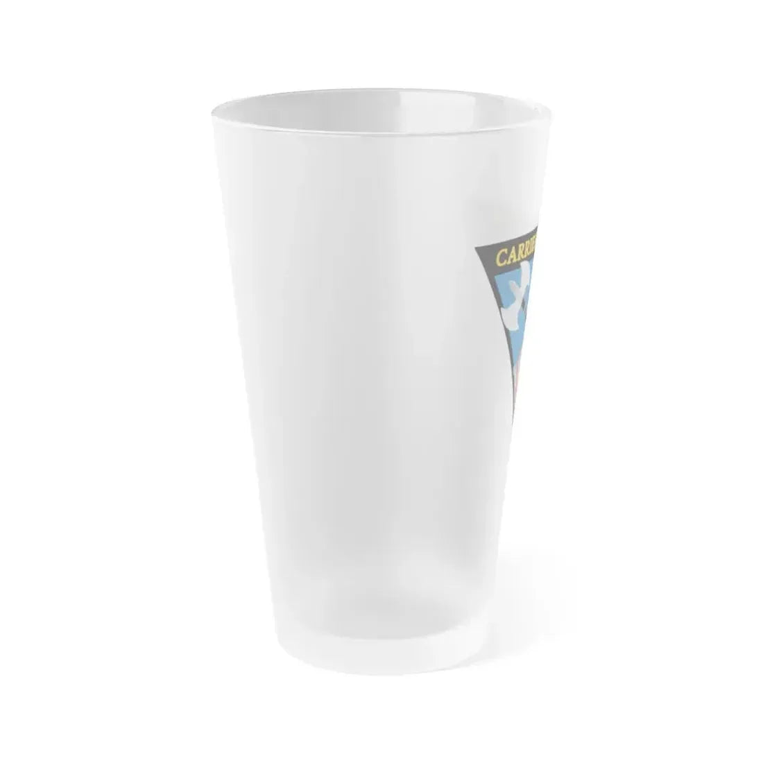Carrier Air Wing 3 (U.S. Navy) Frosted Pint Glass 16oz - Go Mug Yourself