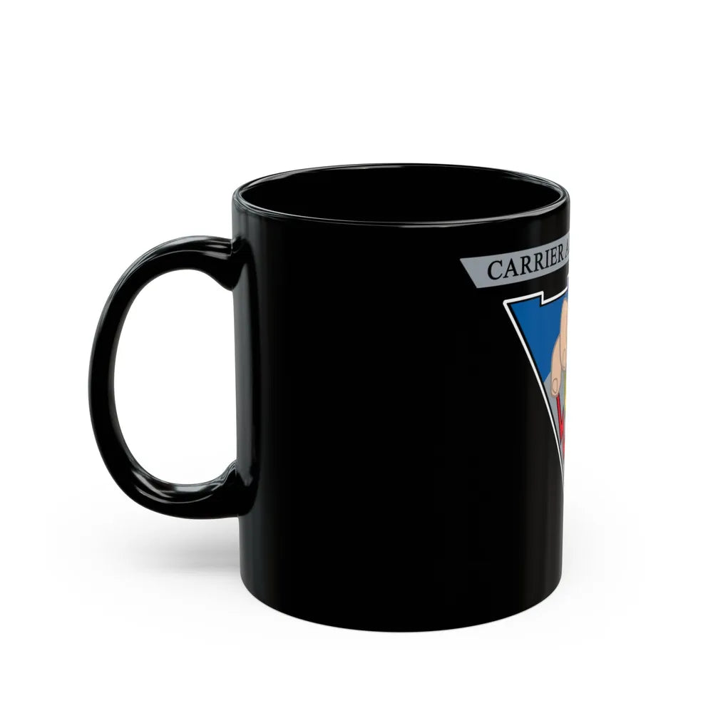 Carrier Air Wing 3 v2 (U.S. Navy) Black Coffee Mug-Go Mug Yourself